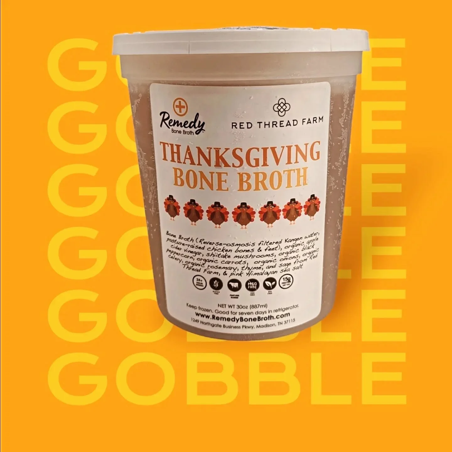 It's the Thanksgiving market and we have come stocked up! We brought as much #thanksgivingbroth as we could fit in the coolers! Come and grab some here at the @franklinfarmersmkt or you can grab yours online at www.remedybonebroth.com . It will be av