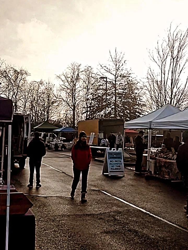 It's a new year and a new place! We are at the new location of the @franklinfarmersmkt . We are just down the street from the old spot. Come on out and grab some broth for your new year's reset and fast! We have Hot Chocolate!!! And as always if you 