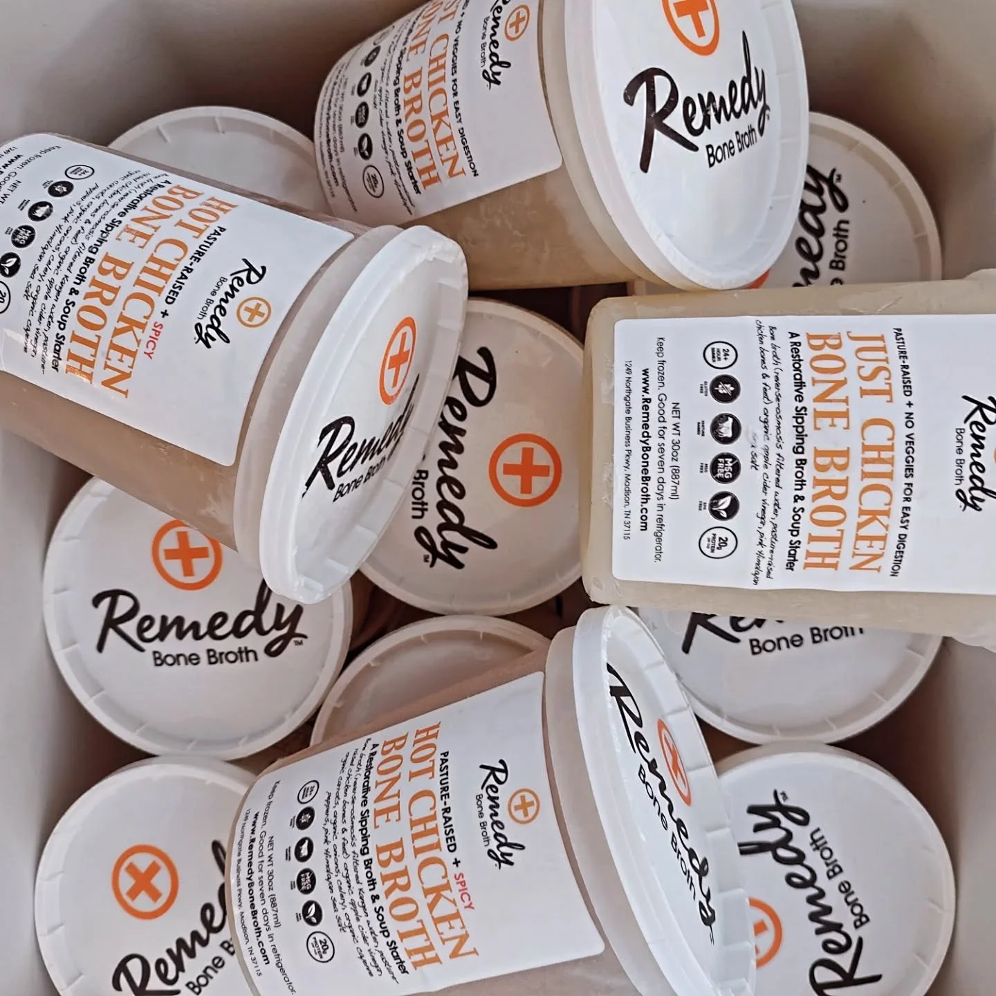 It is a beautiful day here at the @franklinfarmersmkt ! Come on out and enjoy the sun and grab some broth and all the other goodies you need to get you through the week. As always you can visit www.remedybonebroth.com and order yours to be delivered 