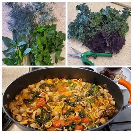 Power Greens and Pasta