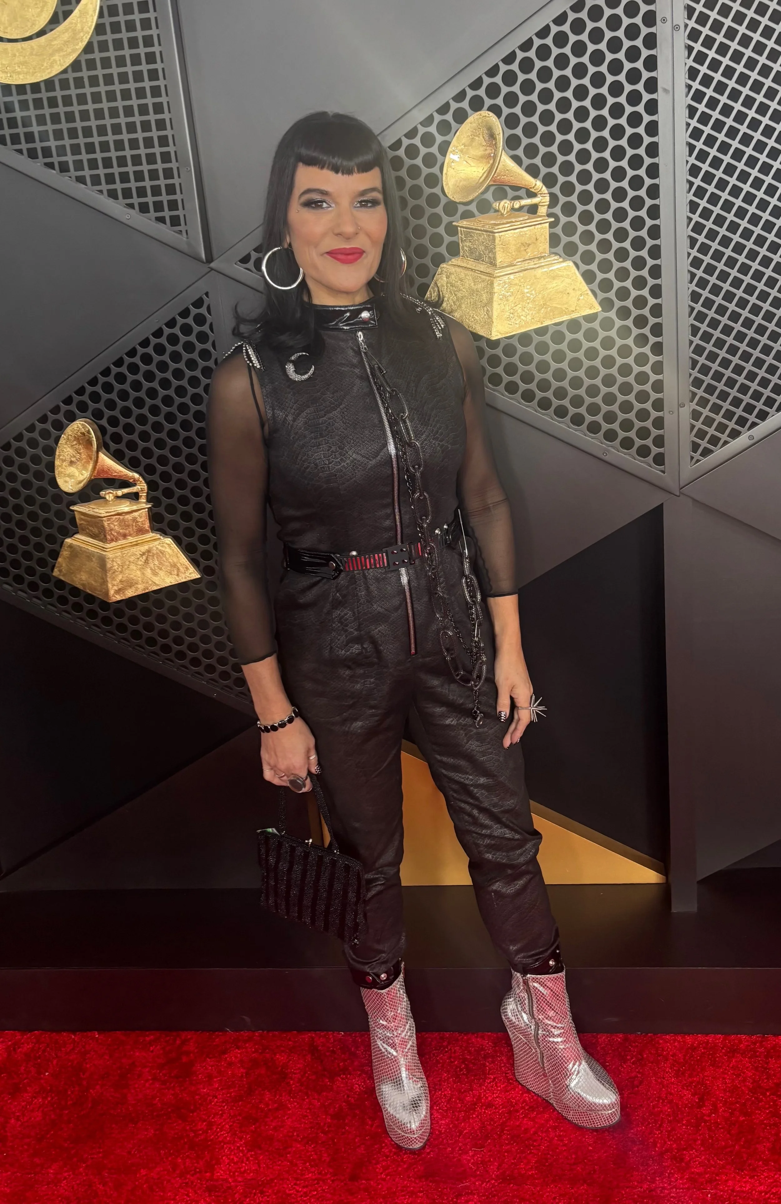 Beth Morrison in a custom look at the 68th Annual Grammy Awards