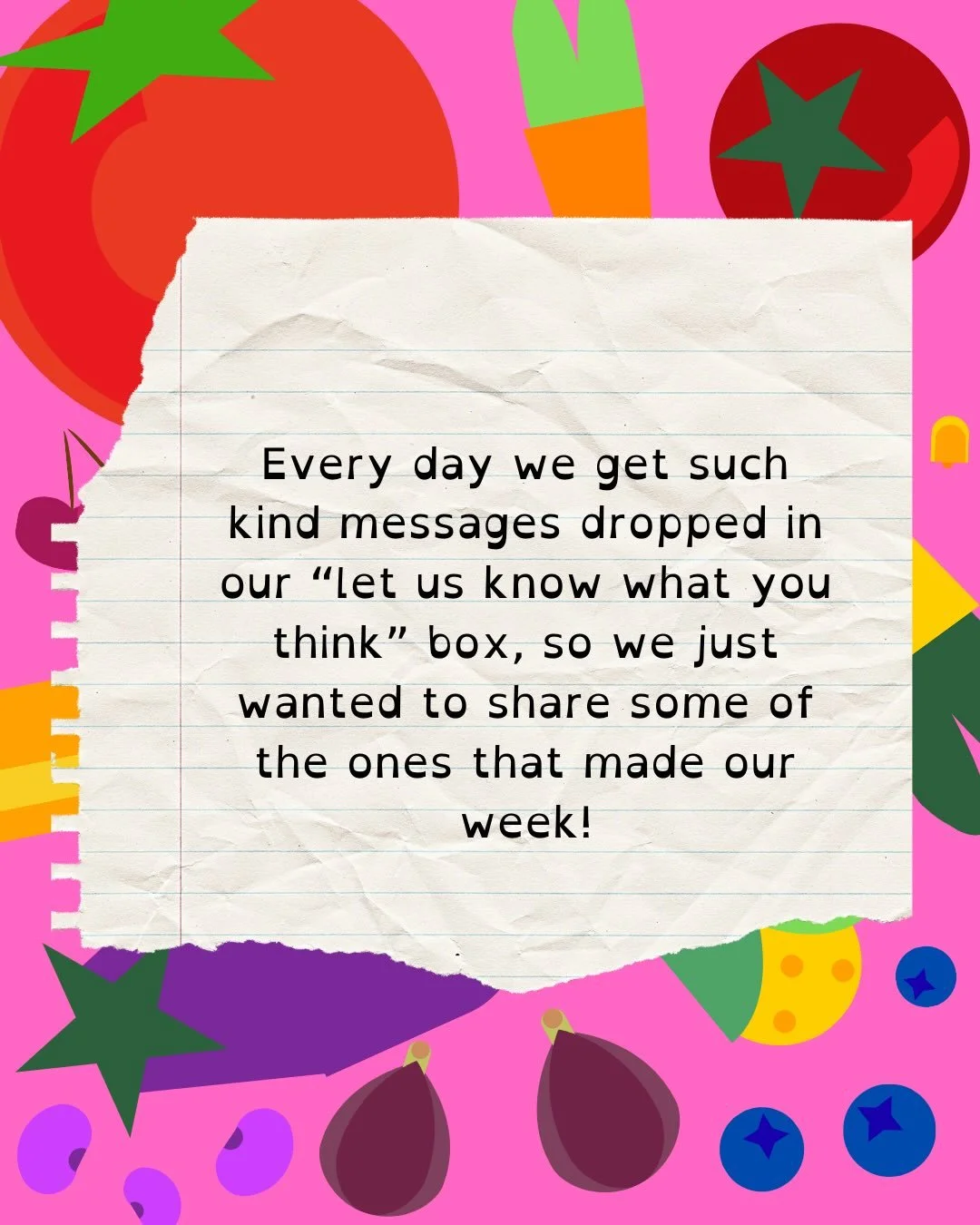 The chilly rainy weather seems to have slowed down our flow of donation drop offs at the FREEdge, but it seems like a good time to share some of the lovely responses we have gotten this week! 🥹🫶