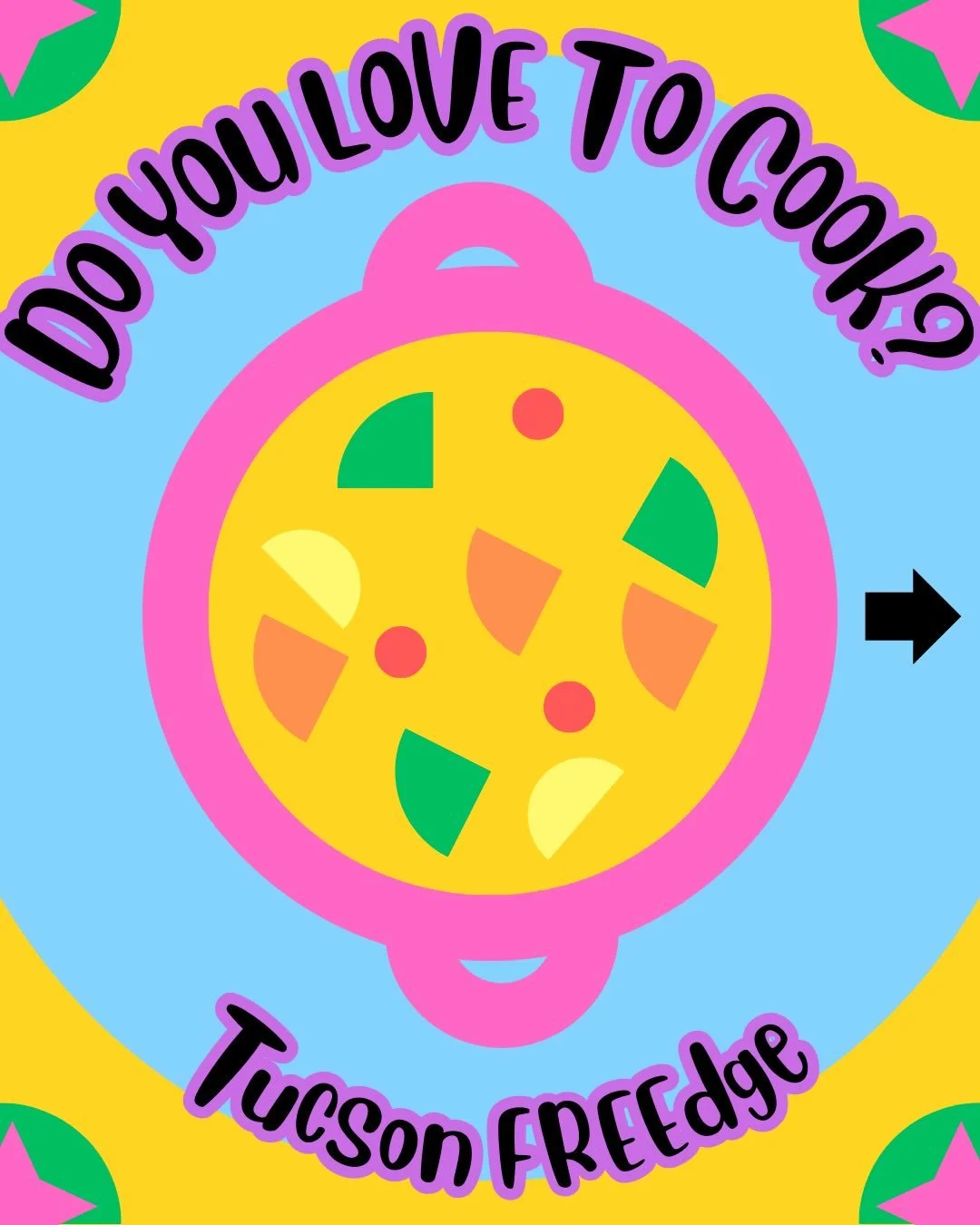 Do you LOVE to cook? 🍓🥕🍌🥒🫐🍆
Take a quick read to learn how to cook for the FREEdge! 

TLDR: take produce from FREEdge, cook it, bring it back 😎 + last week to double your monies