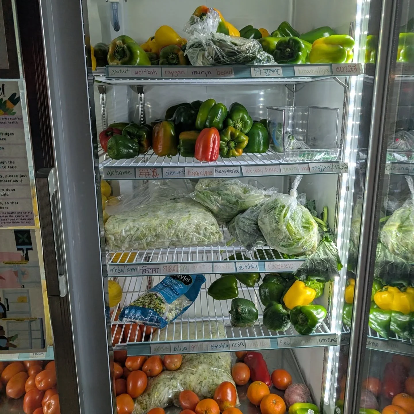 I can't believe I'm saying this, but WE NEED BAGS!! Folks -- that actually brings tears to my eyes because it means we have gone through literally hundreds and hundreds AND HUNDREDS of bags since we opened!

Beautiful offerings this rainy evening!

F