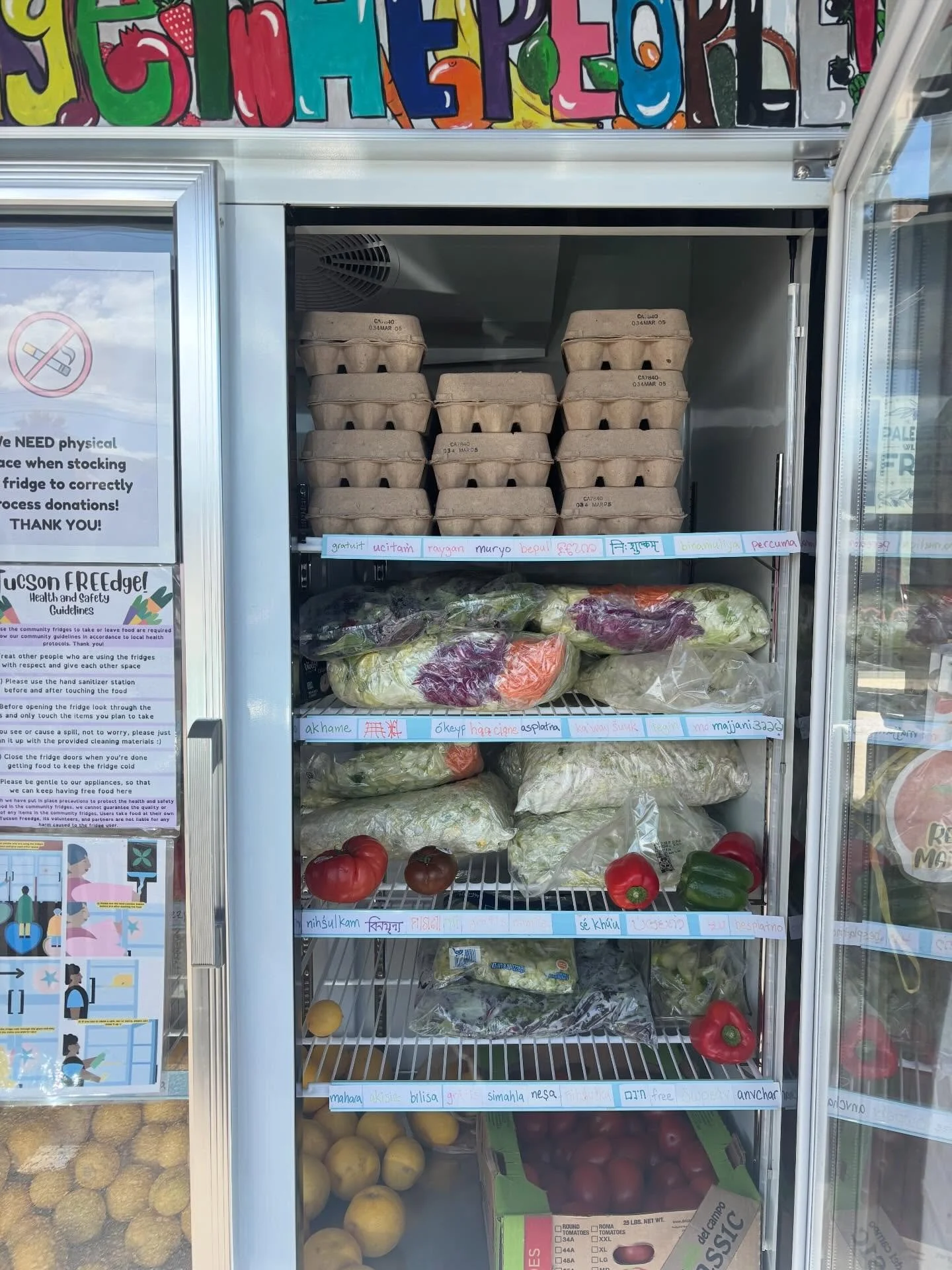 Yum! Weekends are busy busy! Thank you @revolutionarygroundsaz for the abundance of lettuce! 

It&rsquo;s so exciting to start to spot some of the lovely meals you all have brought appearing in the FREEdges!!

Check out our stories for some yummy rec