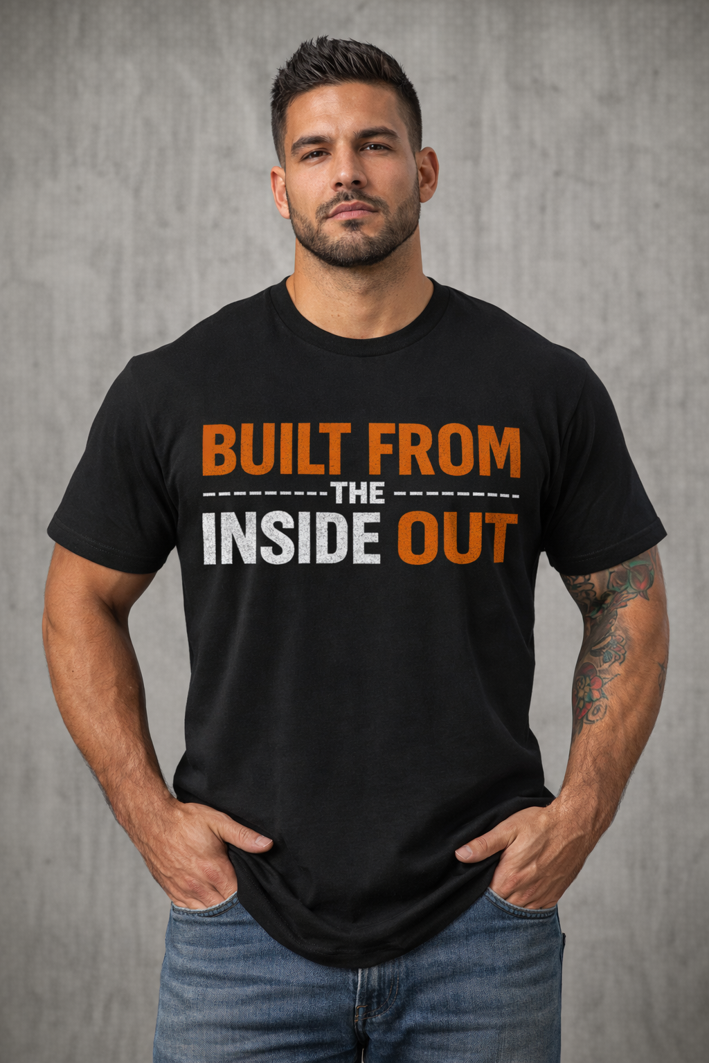 Discipline Starts before the Spotlight |Built from the Inside Out Tee