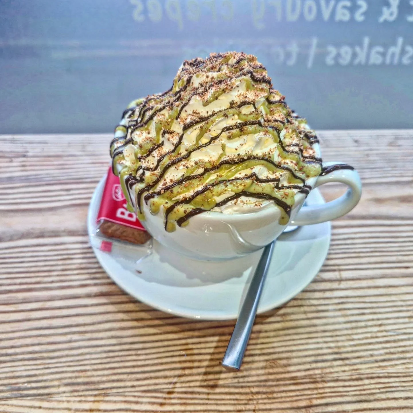 Dark Chocolate &amp; Pistachio Mocha ☕️