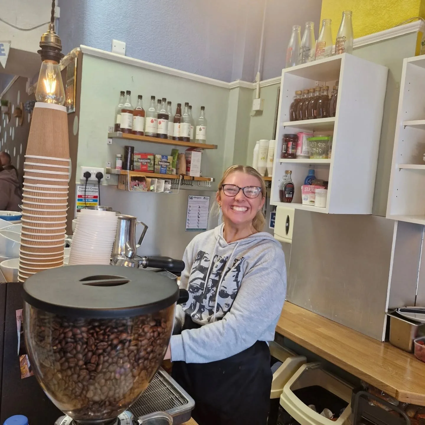 Caught in the act of making your day better 🫶