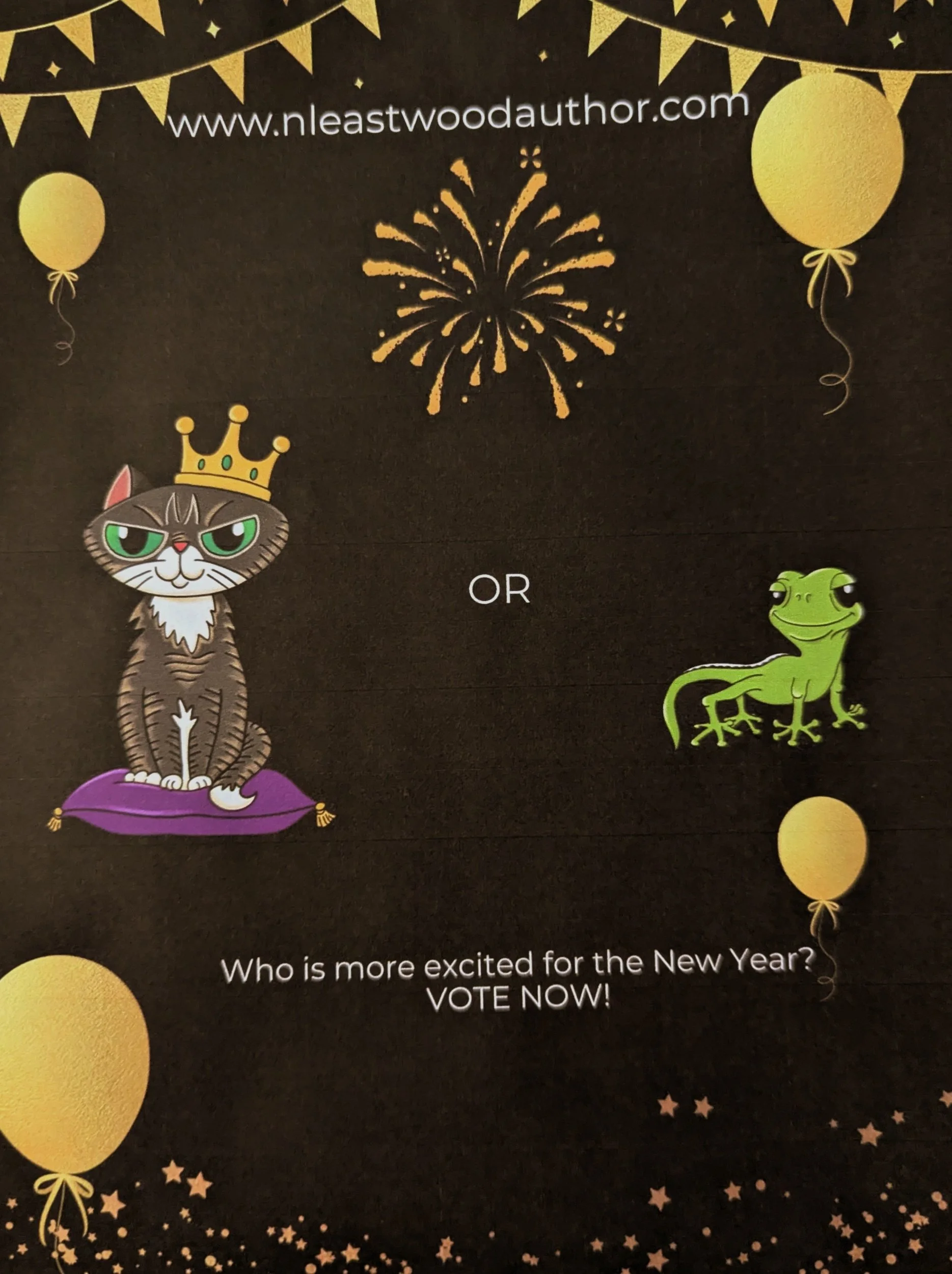 Who is more Excited for the new Year?  Vote now!
