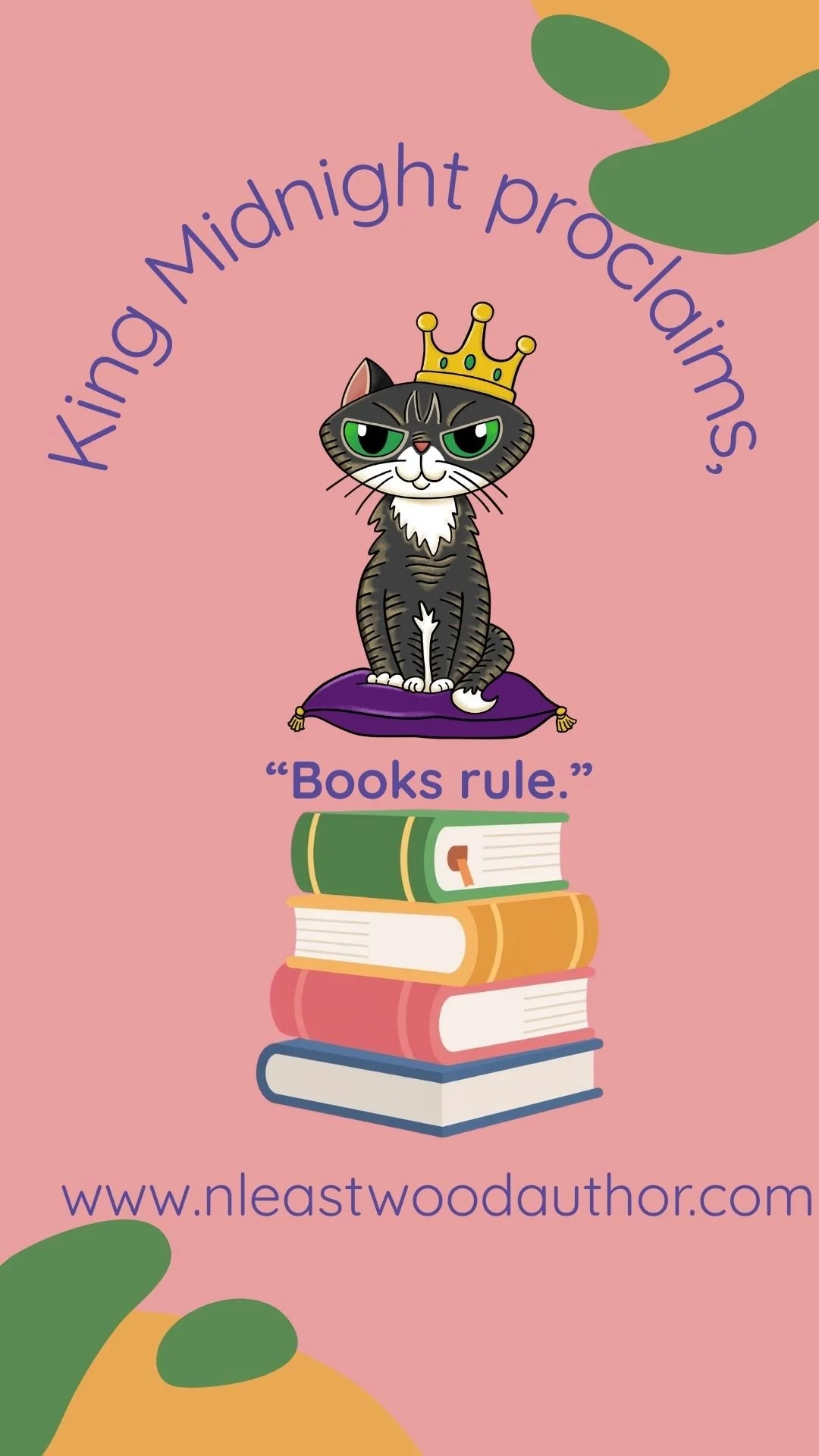 King Midnight is a reader!