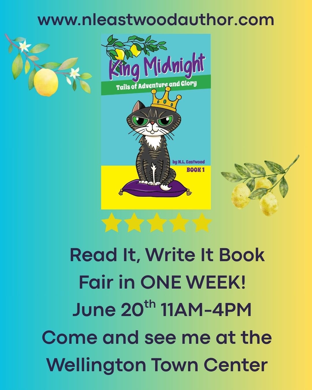Read it, write it book fair is almost here