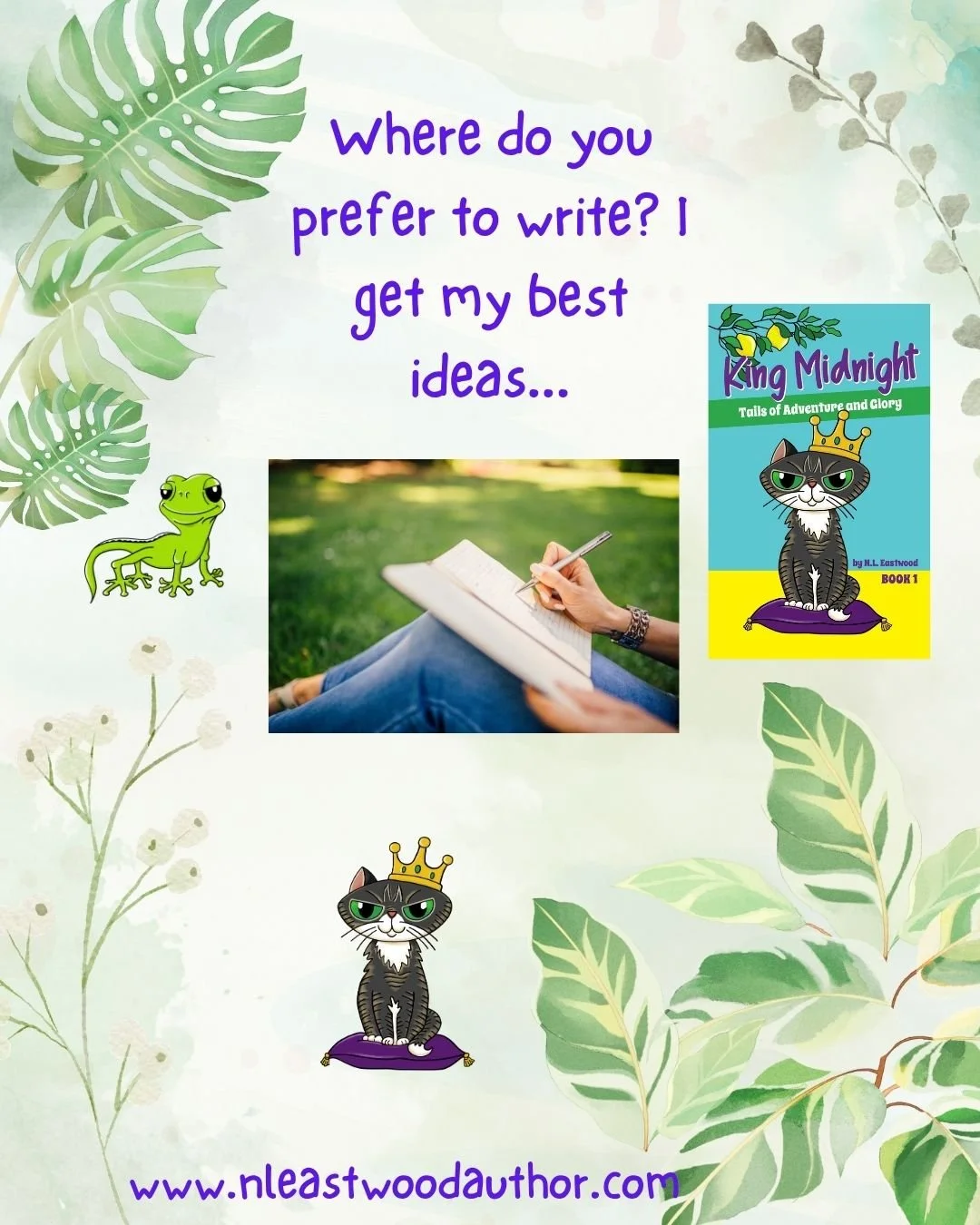 Where do you prefer to write?