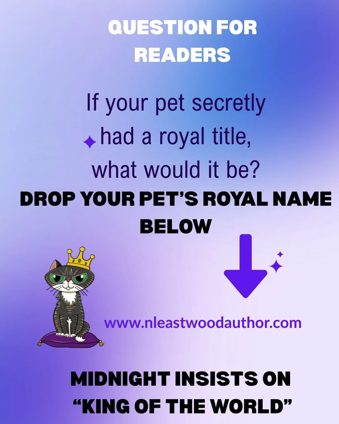 What is your PEt’s Royal name?