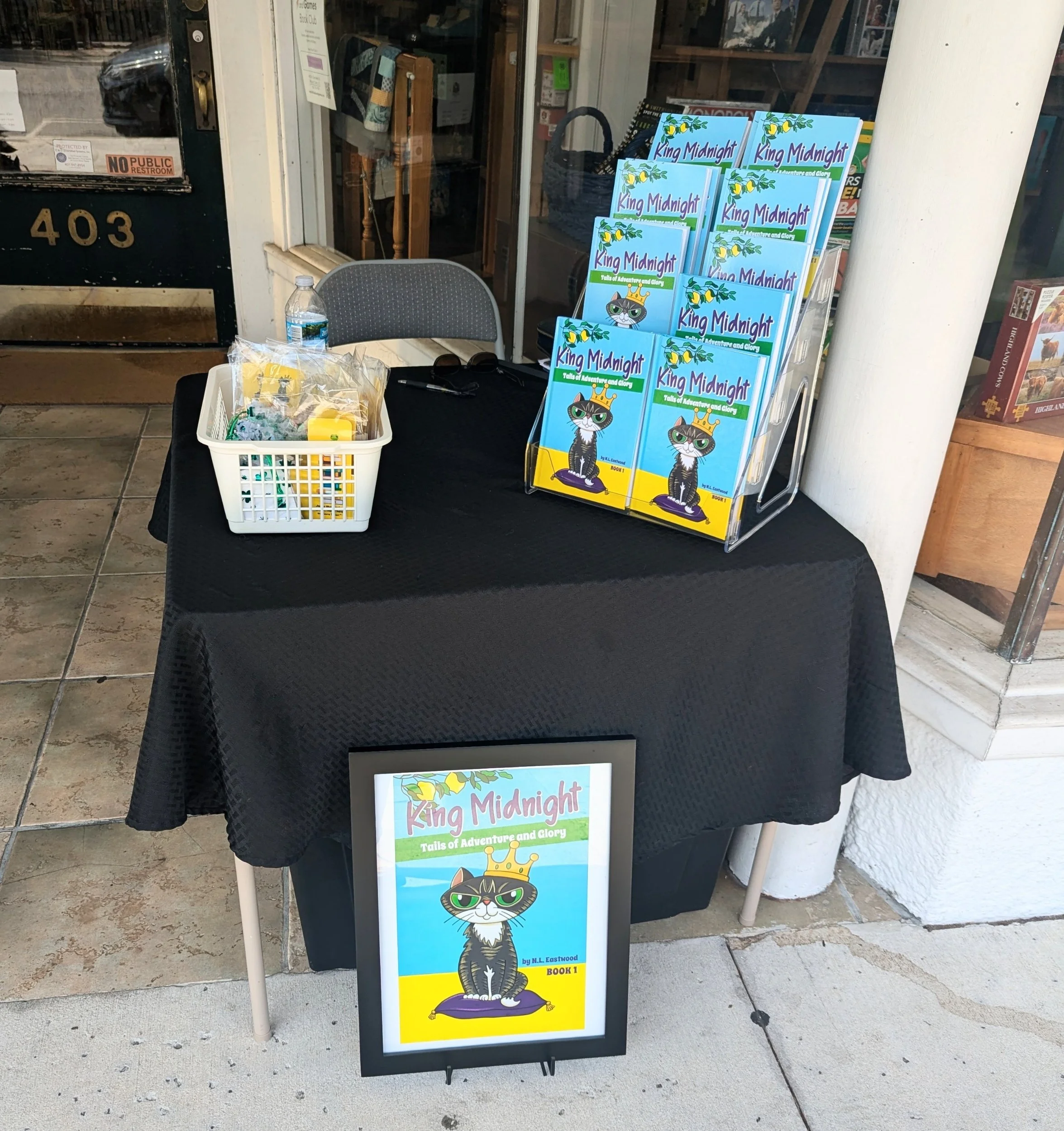 Yesterday’s book signing was great!  Thank you to Barrel of books and games in mount dora.