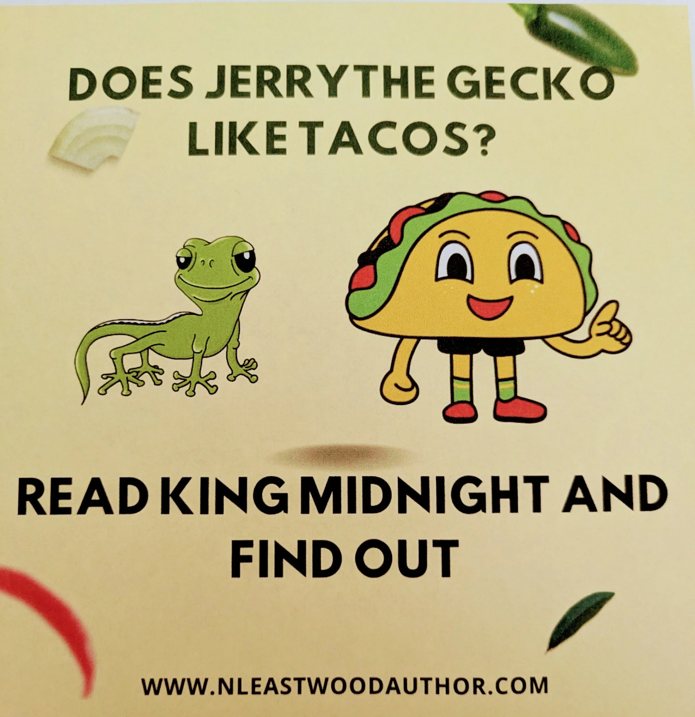 What does Jerry the Gecko eat?