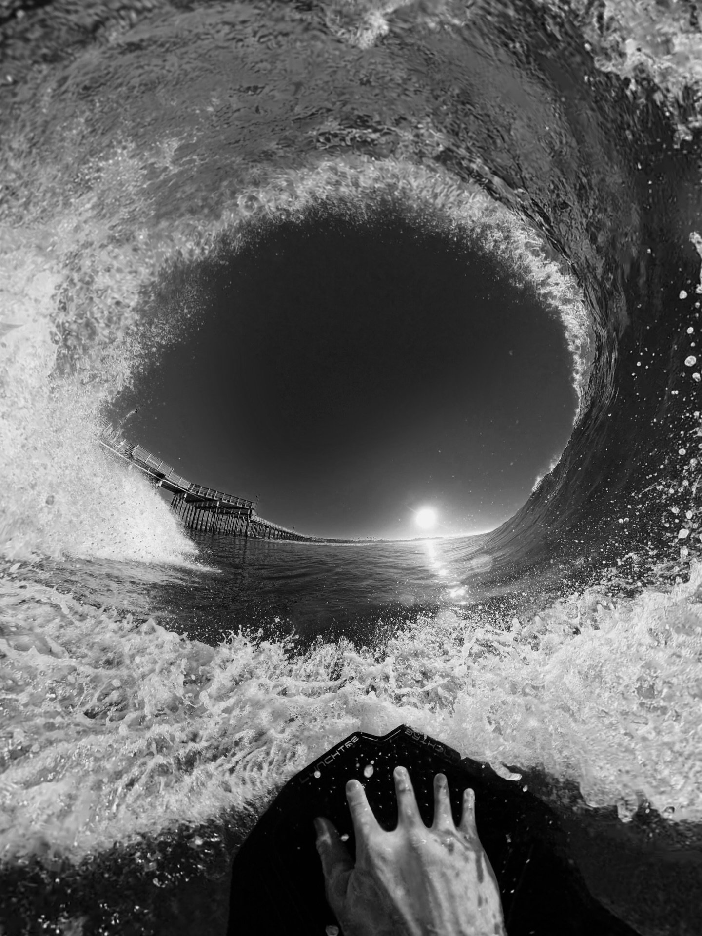 Sometimes the ocean lets me in.