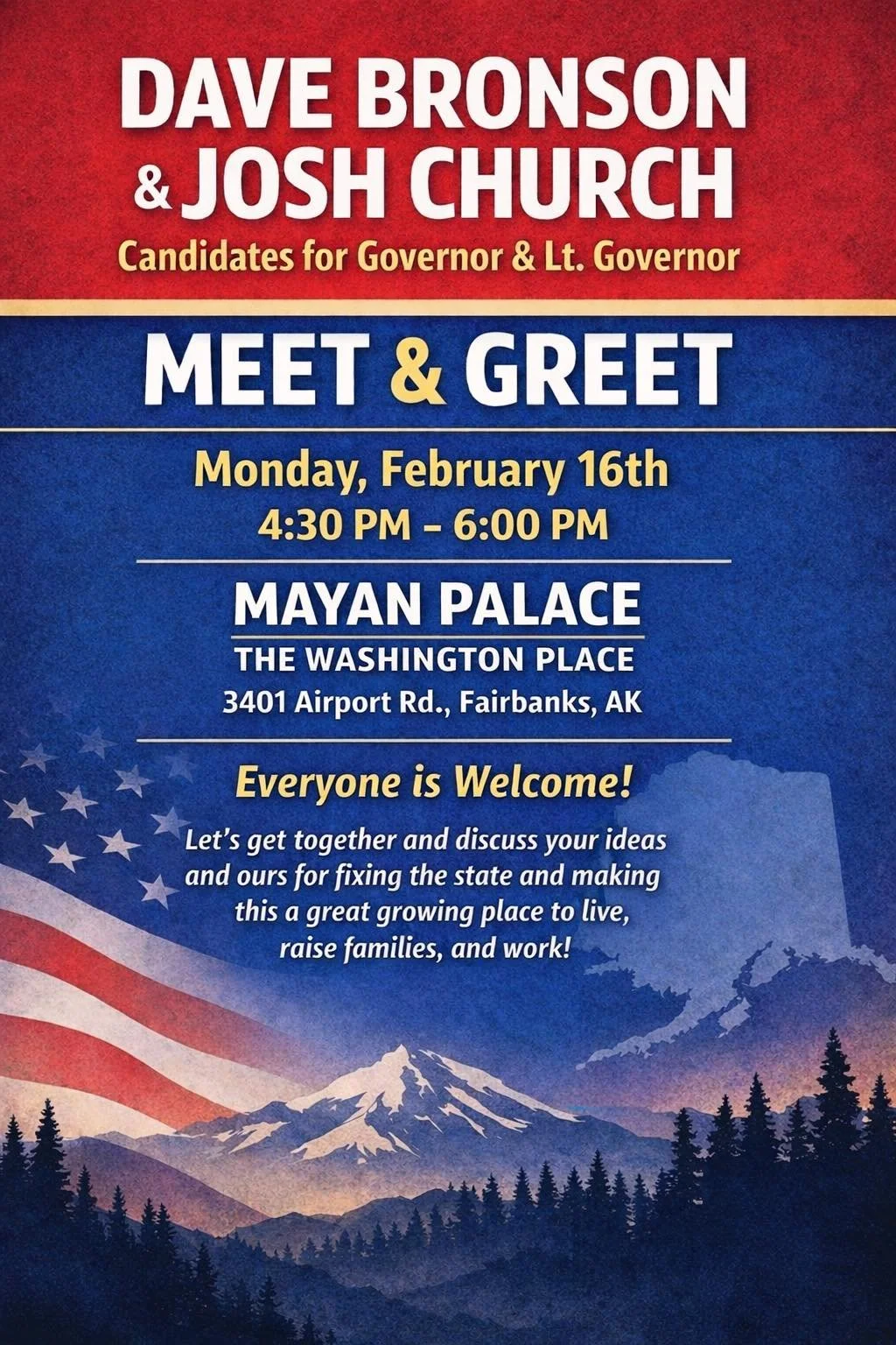 Bronson-Church Meet and Greet @ Mayan Palace