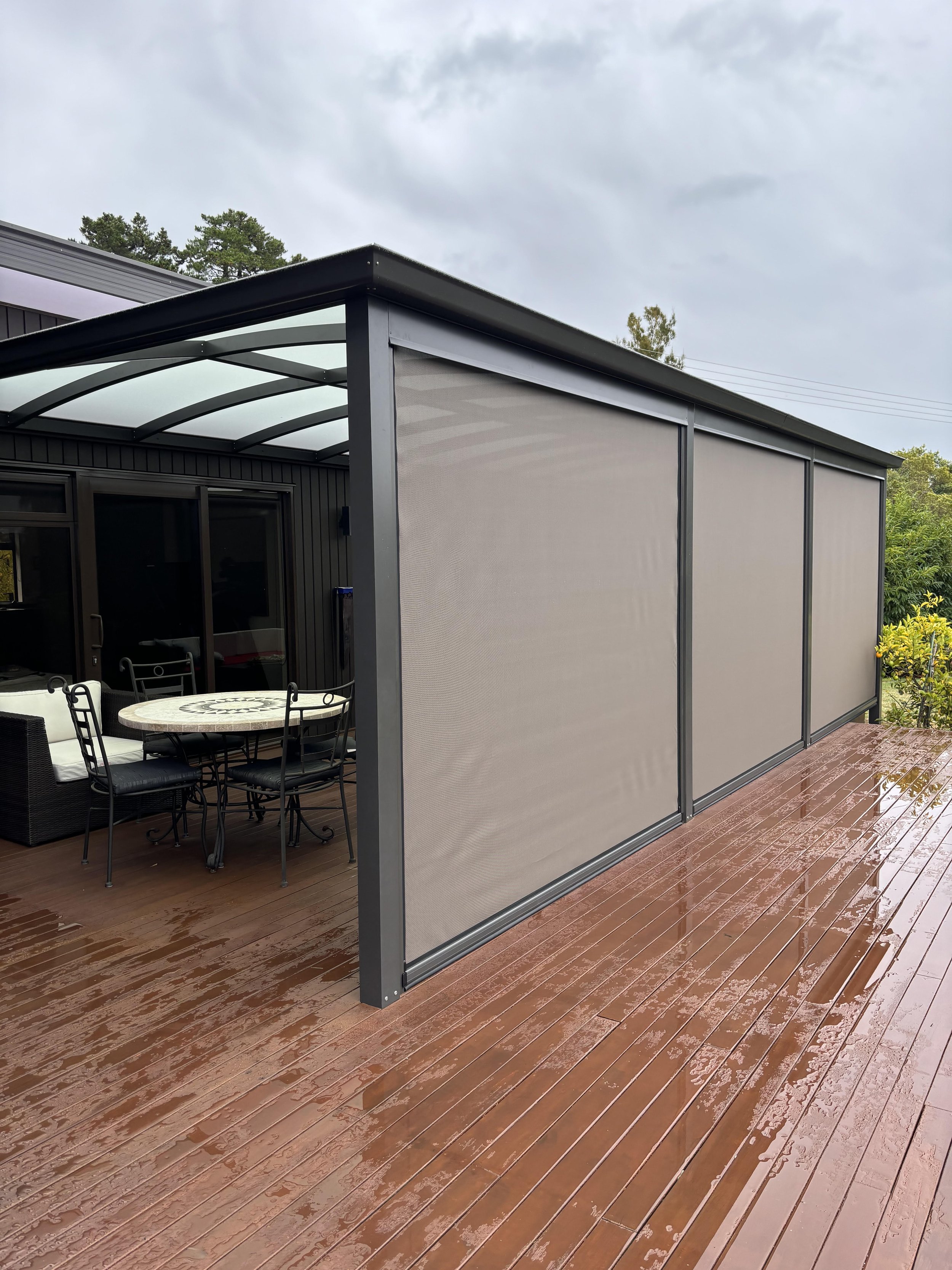 Outdoor Blinds Installation