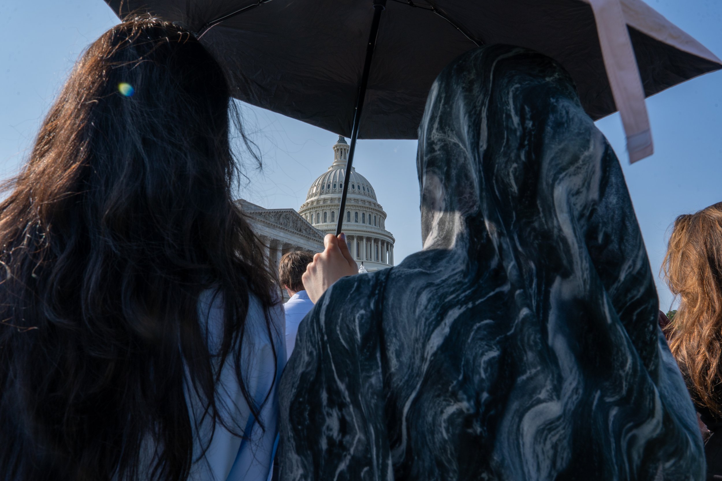 Staffers and members attend the annual Hijab on the Hill even at the U.S. Capitol in Washington, D.C., on Wednesday, July 22, 2026. (Natasha Kaiser/The Hill)