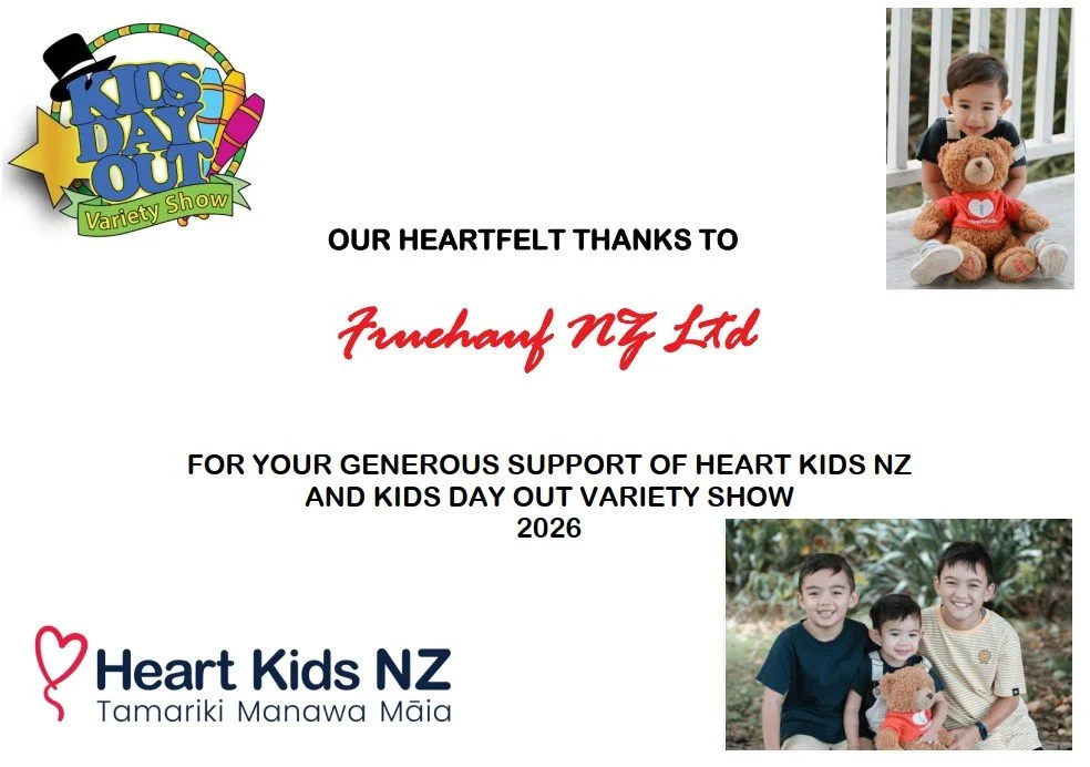 Fruehauf NZ Proudly Supports Heart Kids NZ in 2026