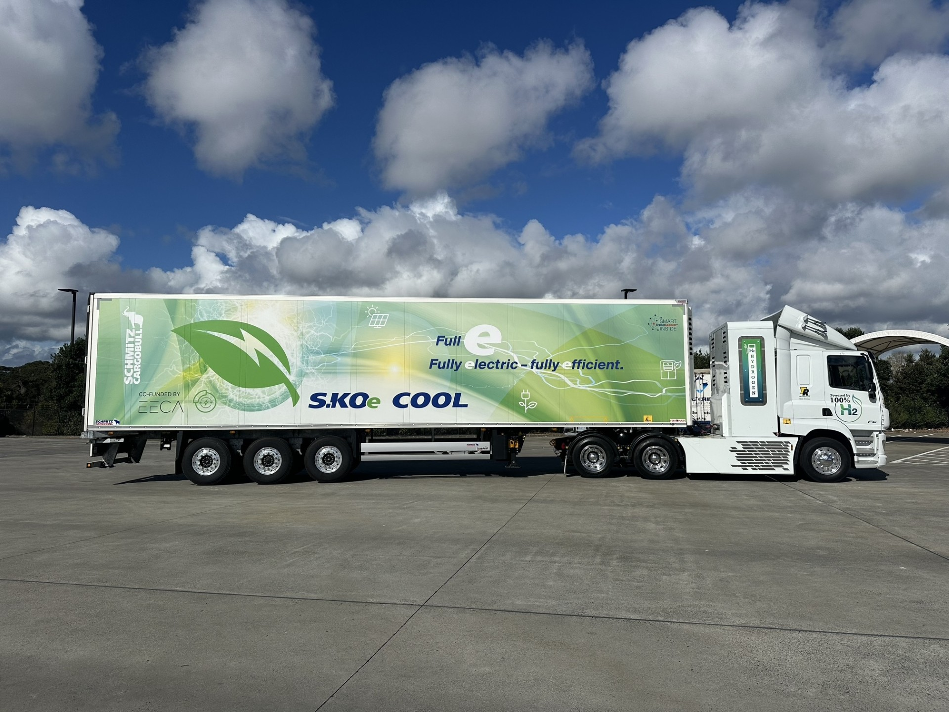 New Zealand’s First Fully Electric Semi-Trailer Is Already on the Road