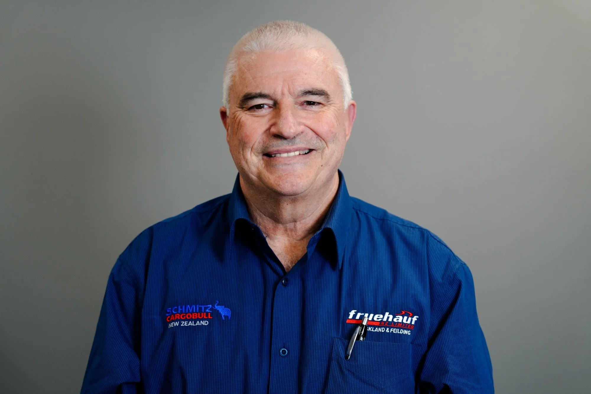 Perry Davis, Sales Account Manager (South Island) for Fruehauf NZ