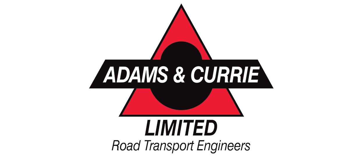 Adams & Currie Ltd logo, a sub-brand of Fruehauf NZ