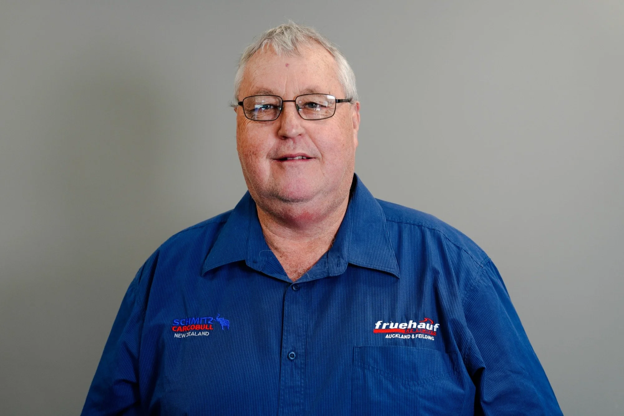 Alan Kentish, Fruehauf's Operations Manager in Feilding