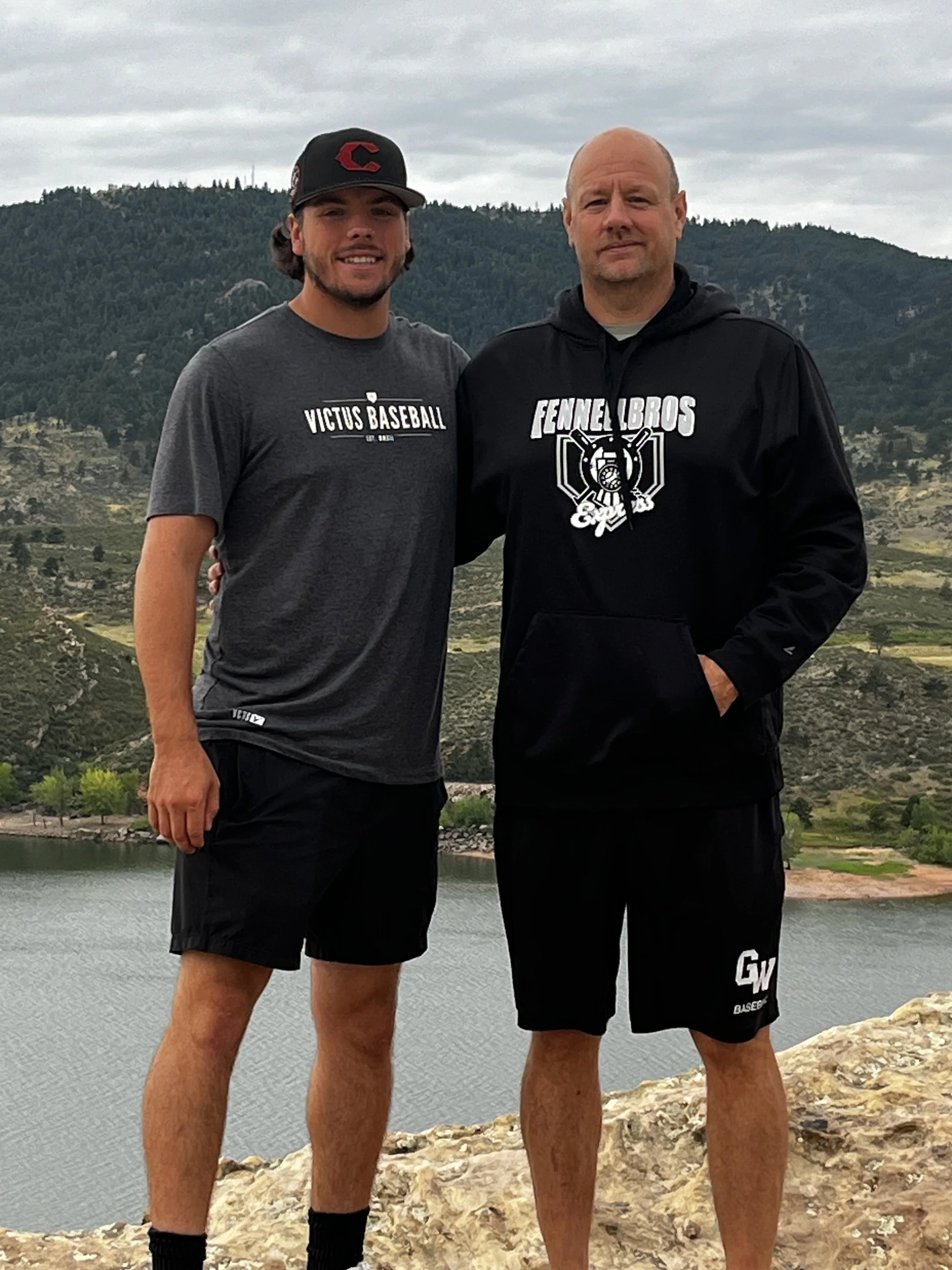 Jacob and Jim McCaskey, the owners of Outside the Lines Mentoring.