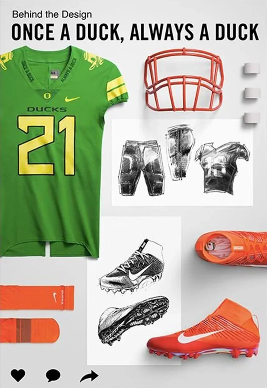Nike Football Once a Duck