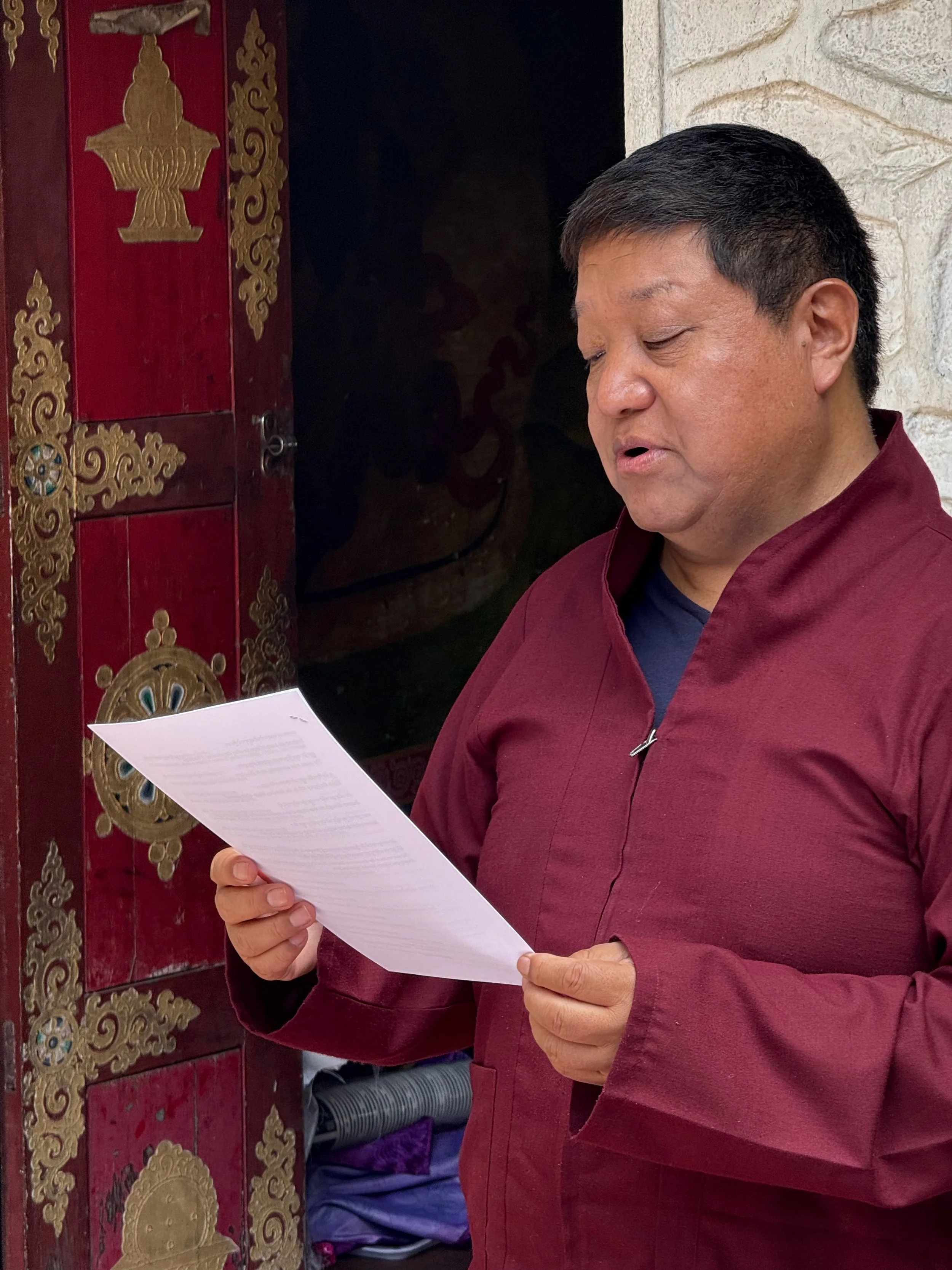 Orgyen Chowang Rinpoche in Bhutan