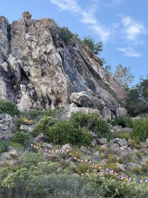 Buena Vista Butte and Prayer Flags