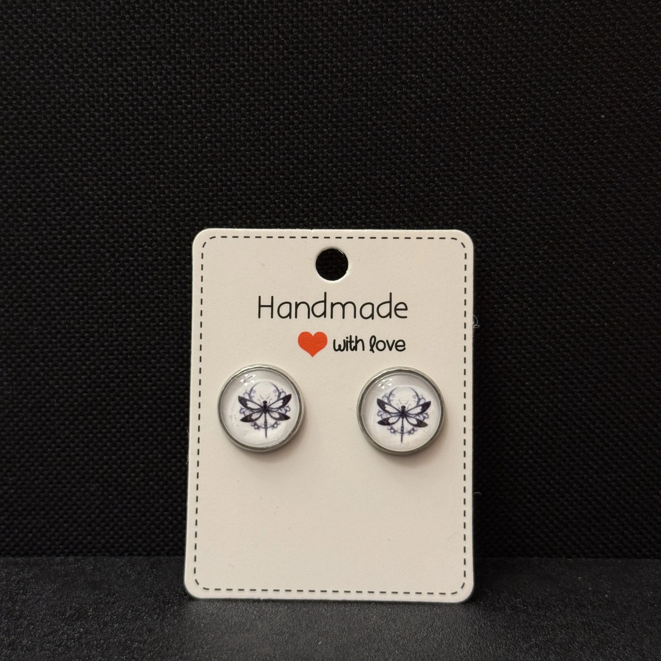 Dragonfly Whisper Stud Earrings