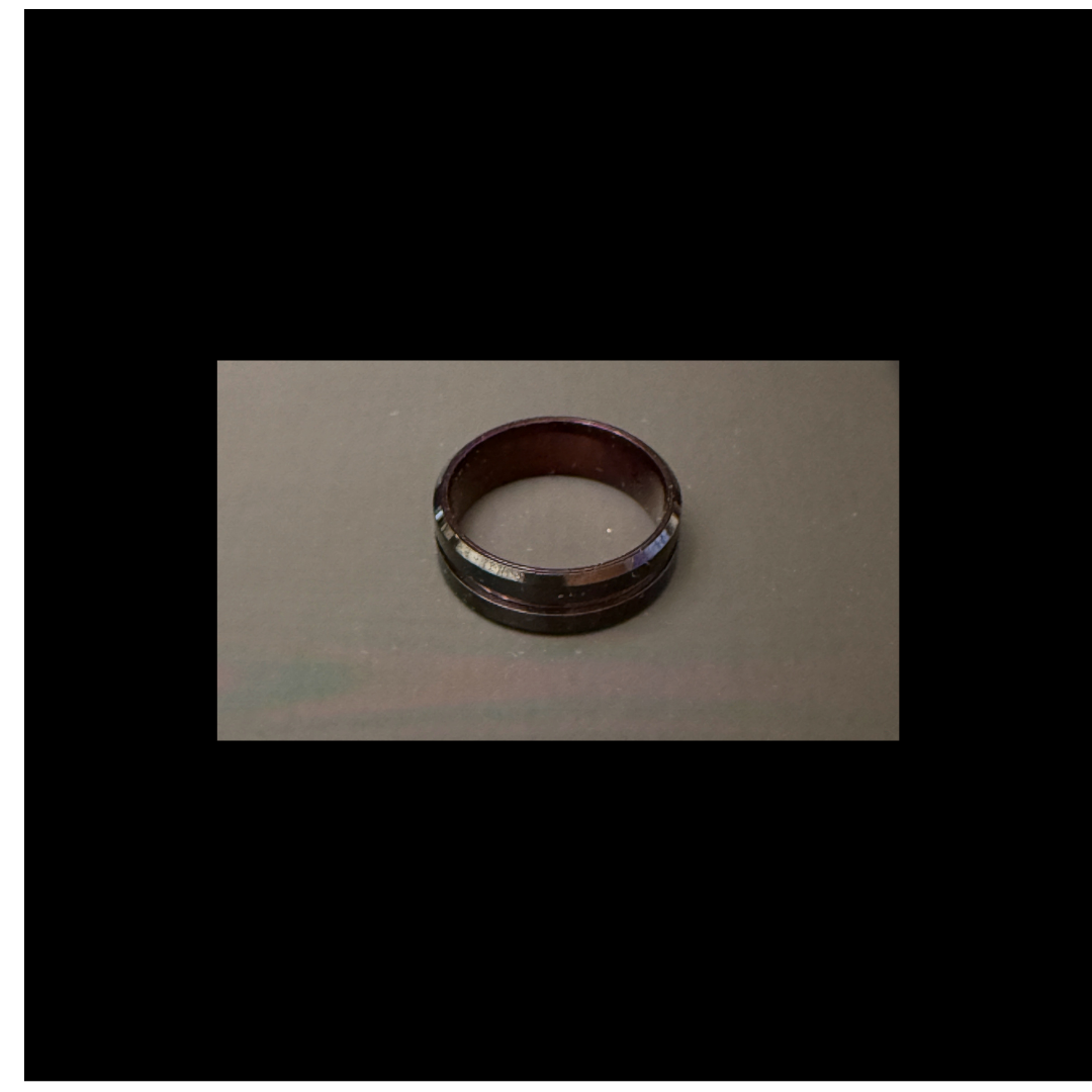 Graphite Gray Purple Groove Ring - Size 13