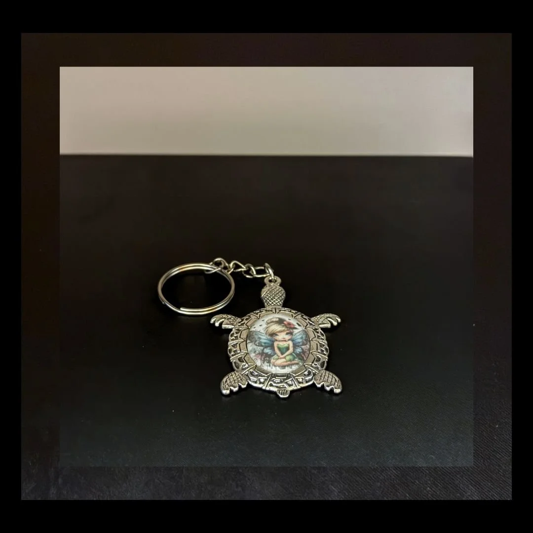 Mystical Turtle Fairy Keychain