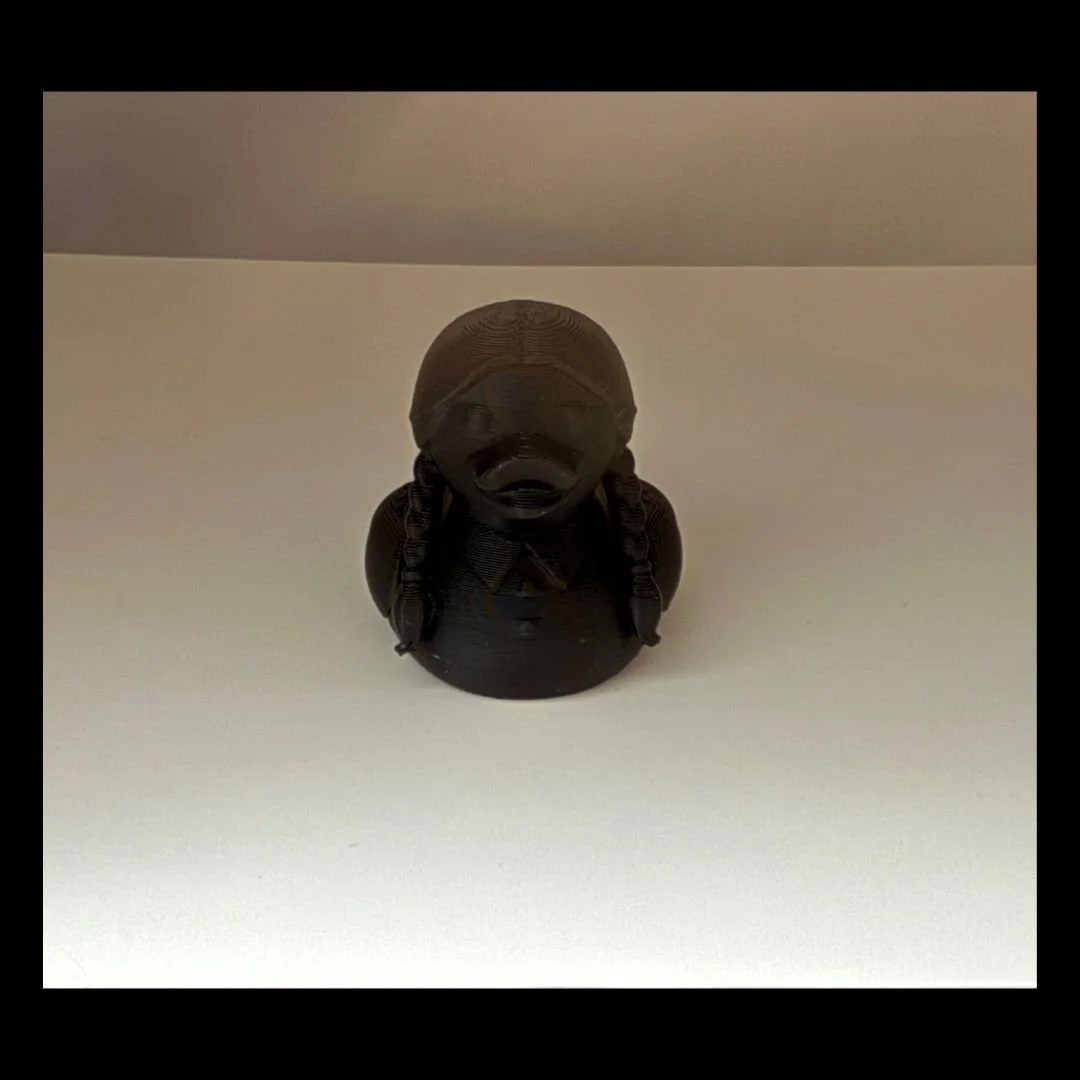 Wednesday Addams Duck 3D Print Collectible