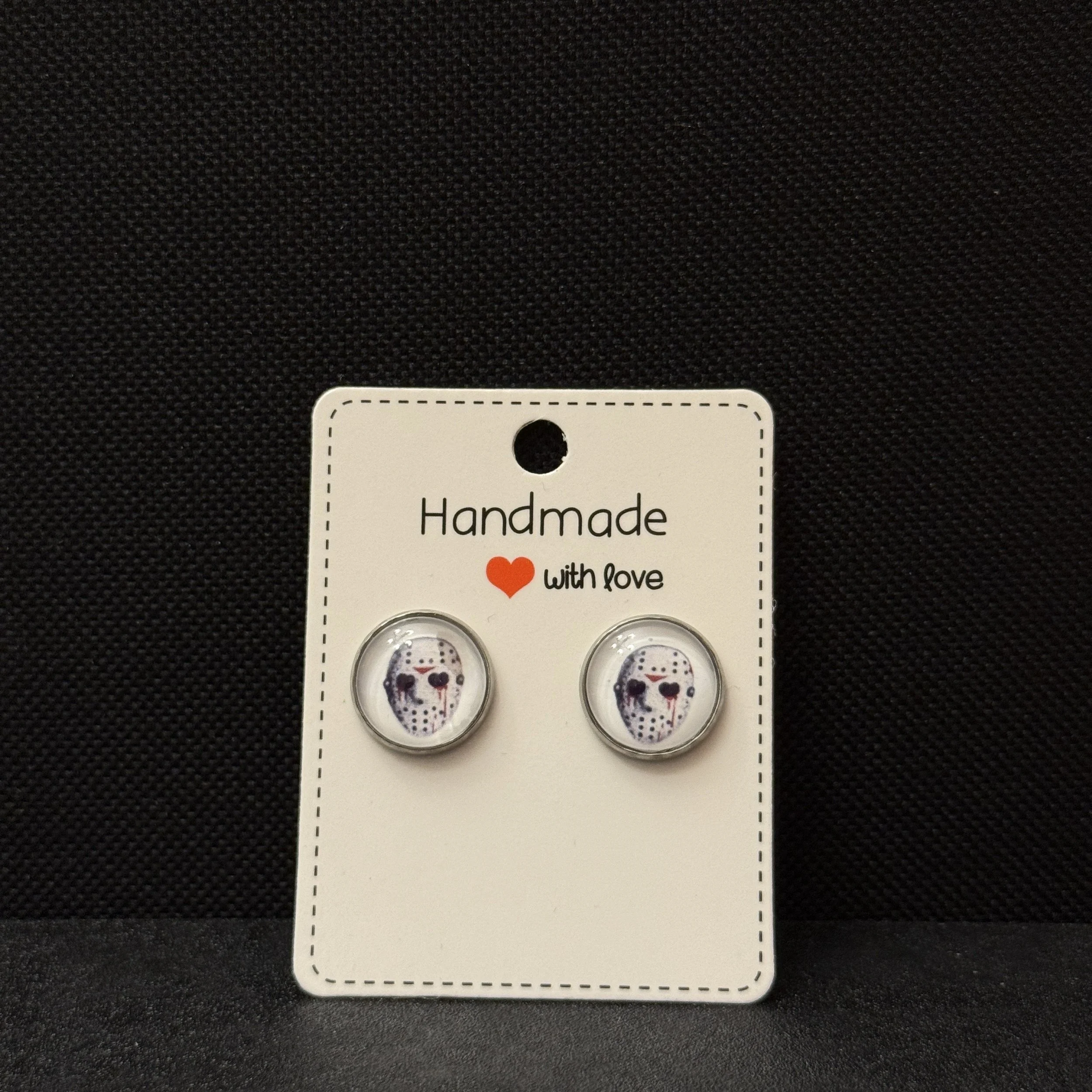 Heart Eyes Jason Stud Earrings