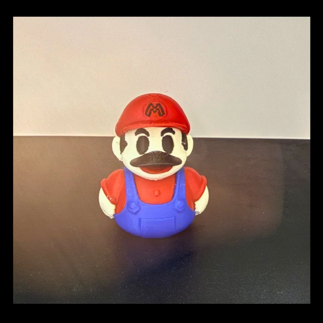 Mario Duck 3D Print Collectible