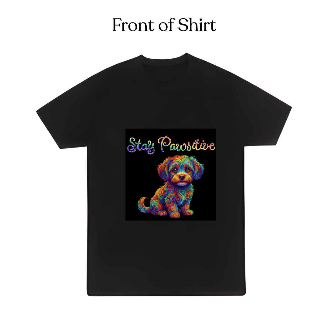 Stay Pawsitive Pride T-Shirt