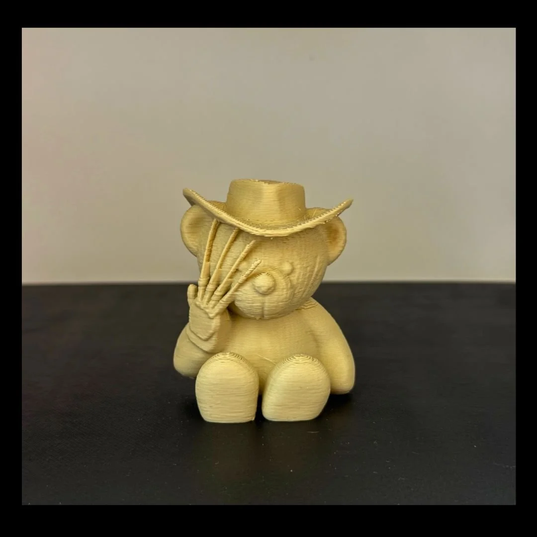 Teddy Krueger Horror Bear 3D Print Collectible