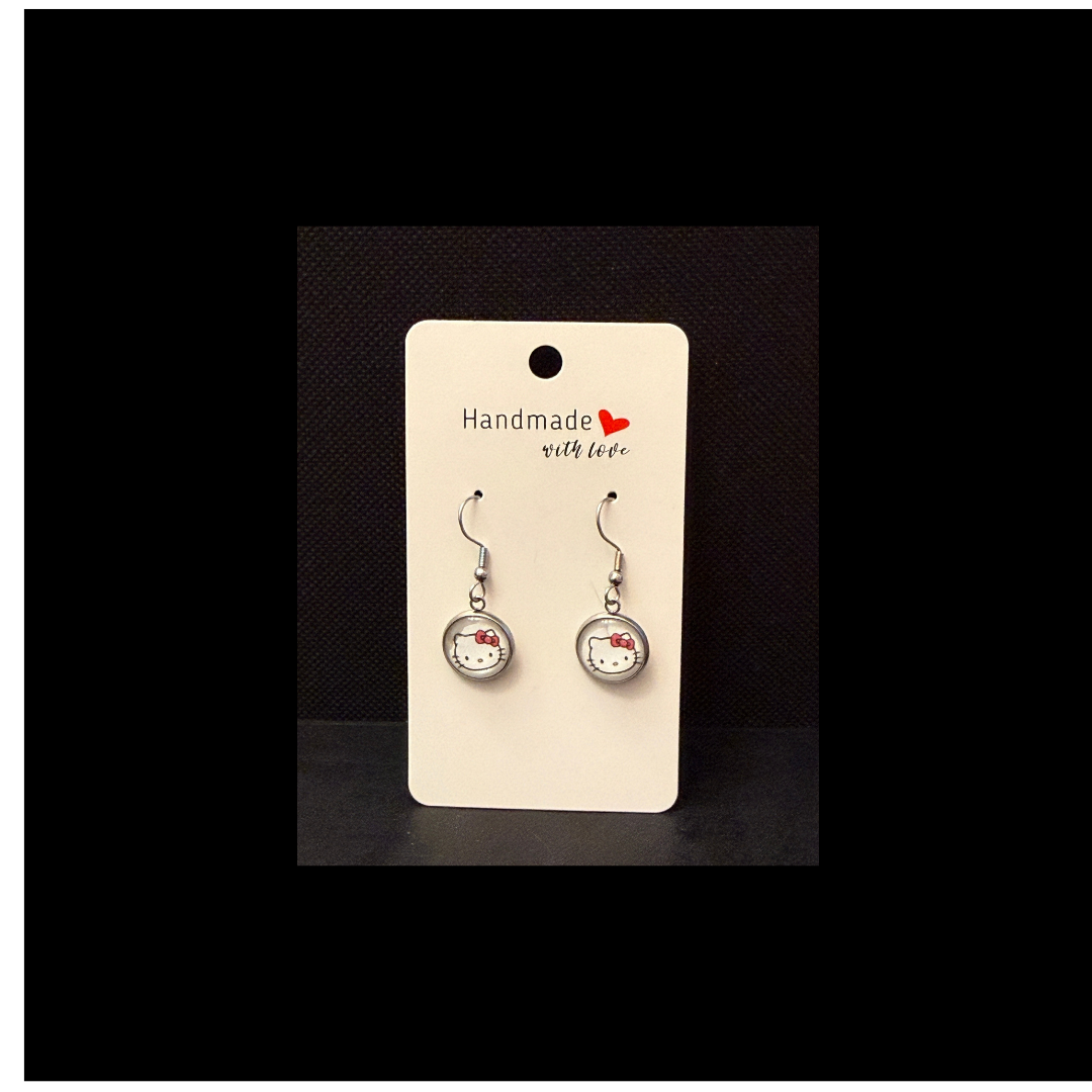 Charming Hello Kitty Hypoallergenic Dangle Earrings