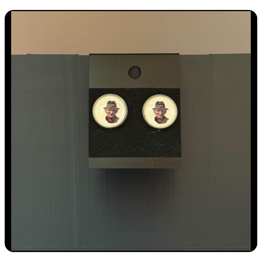 Horror Icon - Freddy Krueger Stud Earrings