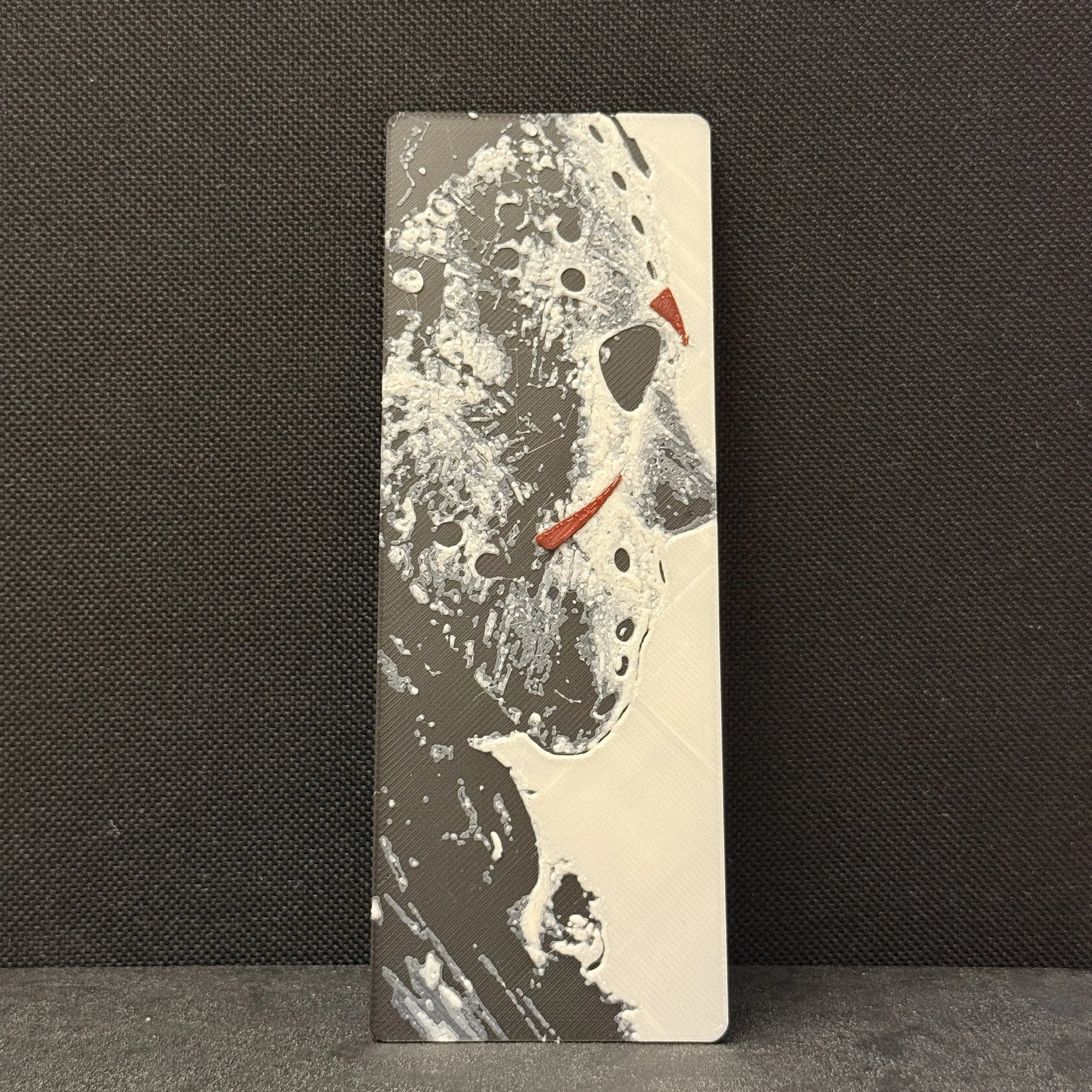 Horror Icon: Jason 3D-Printed Bookmark
