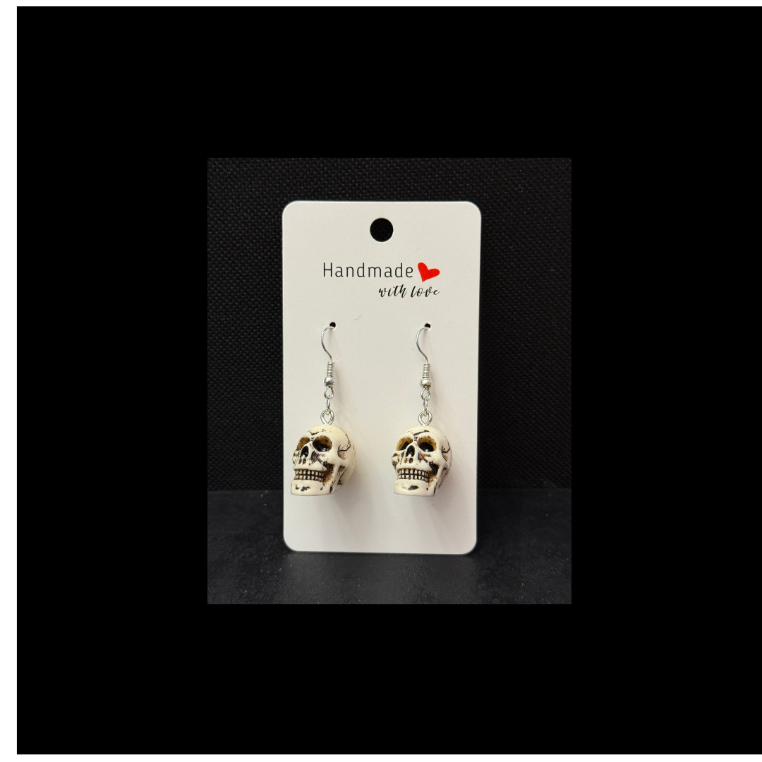 Skull Dangle Earrings