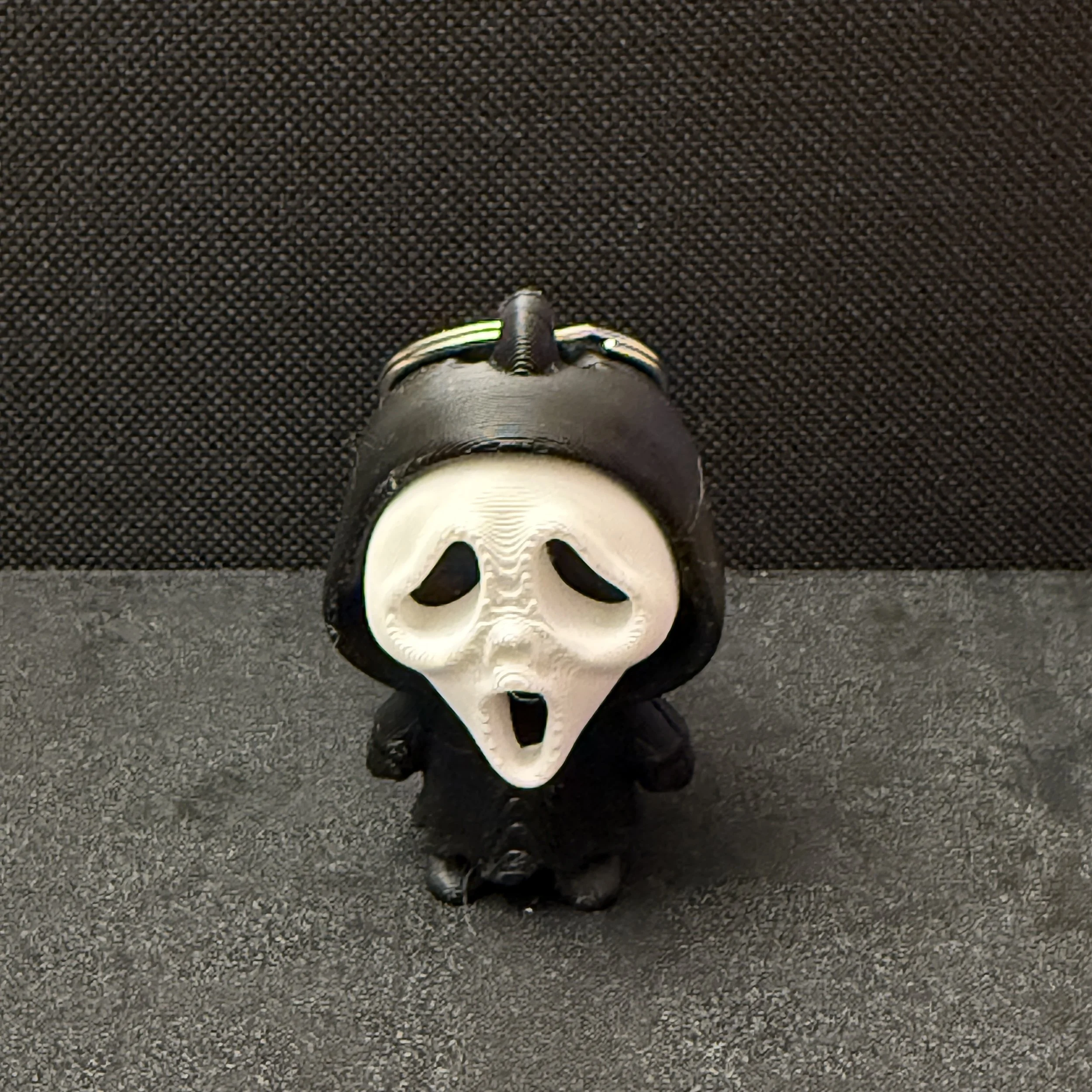Horror Icon: Ghostface Figure 3D Printed Keychain