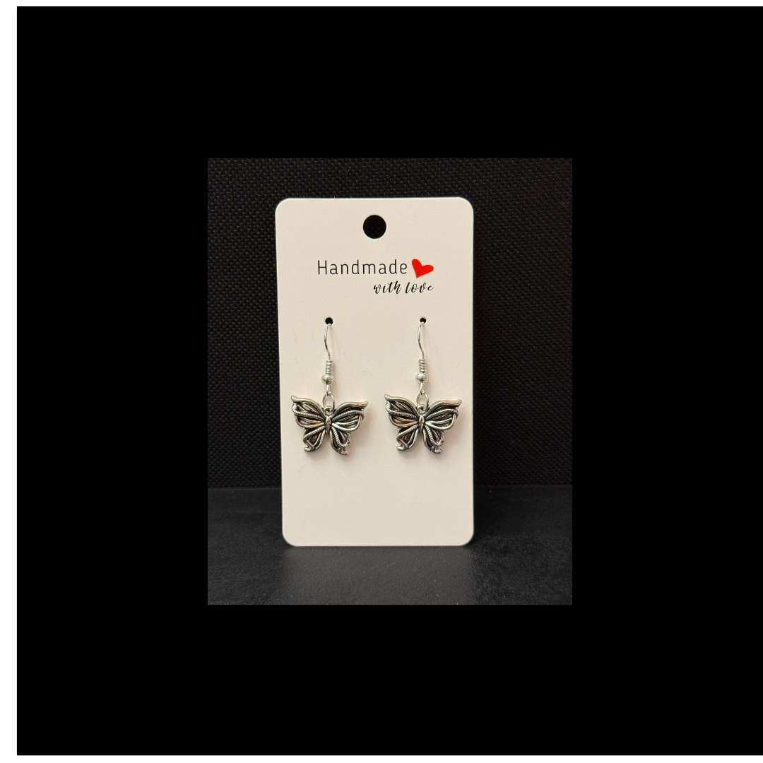 Ethereal Butterfly Dangle Earrings