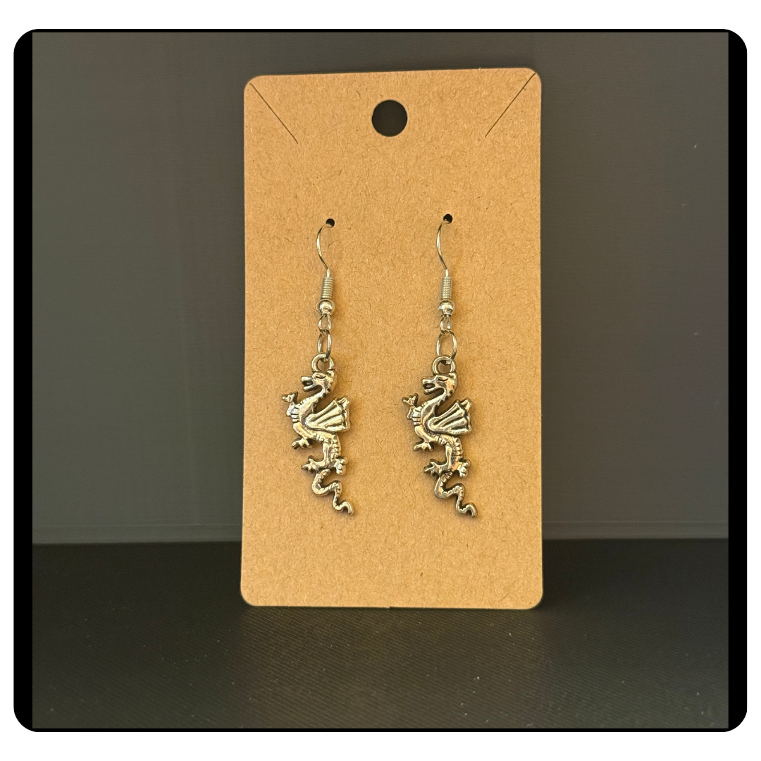 Mystic Dragon Dangle Earrings