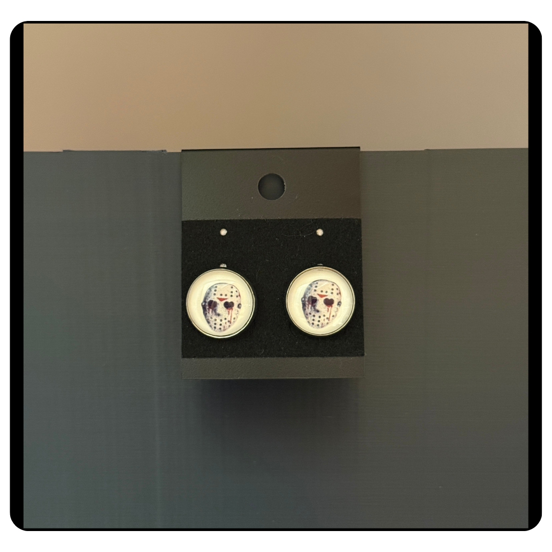 Horror Icon - Jason Voorhees Stud Earrings