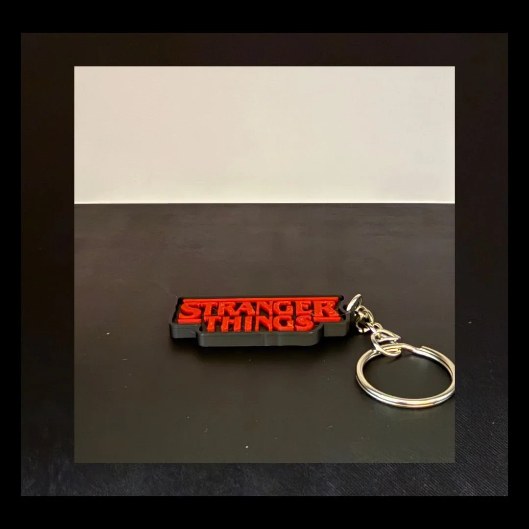 Iconic Stranger Things Keychain