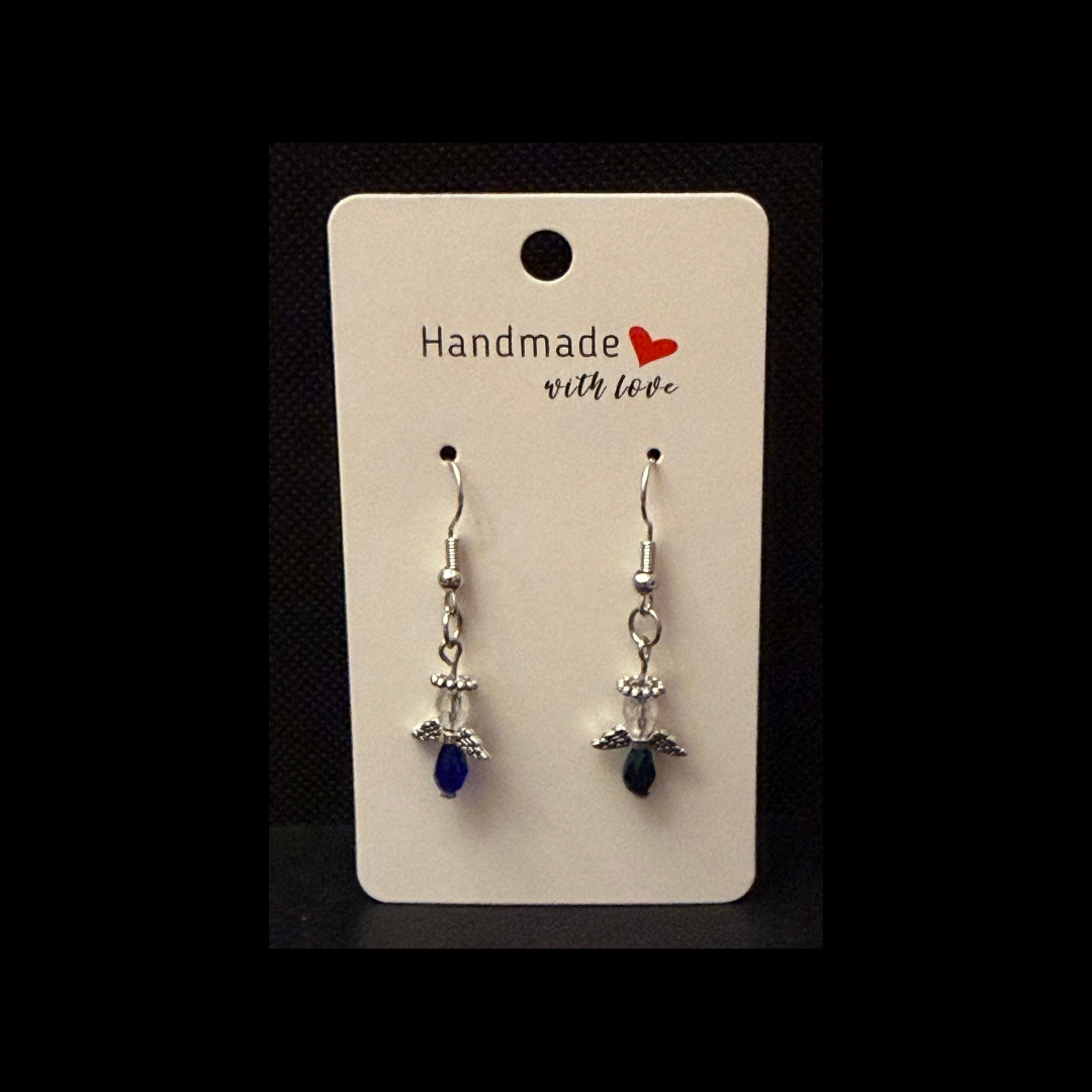 Celestial Angel Dangle Earrings